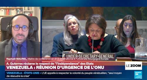 5 janvier 2026 - Passage au JT de France 24 Photo de l'article : 5 janvier 2026 - Passage au JT de France 24