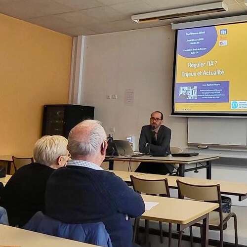 Photo de l'article : 13 mars - Conférence - Réguler l’IA ? Enjeux et Actualité (Nevers)