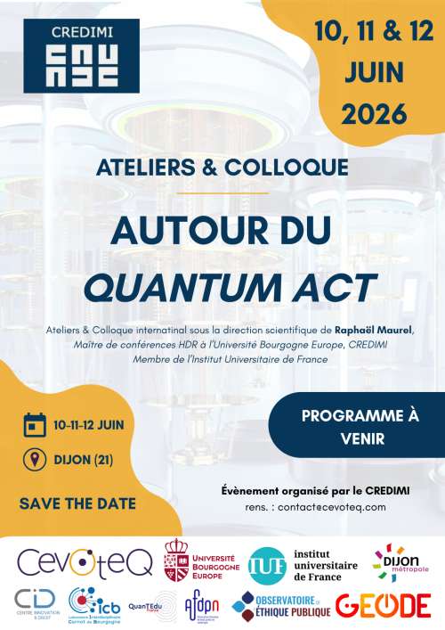 Photo de l'article : 10, 11 et 12 juin 2026 - Colloque international 