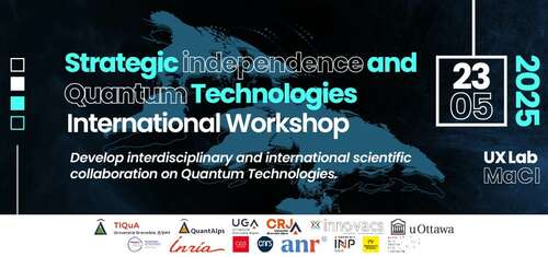 Photo de l'article : Intervention à un séminaire - Strategic independance and Quantum Technologies International Workshop (Grenoble)